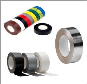 CINTA ALUMINIO, CINTA AMERICANA, CINTA AISLANTE, CINTA AUTOVULCANIZABLE
