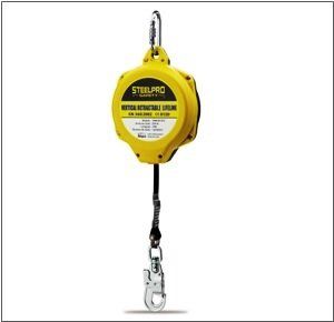 DISPOSITIVO RETRÁCTIL ANTICAIDAS STEELPRO 1888-B10C DISPOSITIVO RETRÁCTIL ANTICAIDAS STEELPRO 1888-B10C