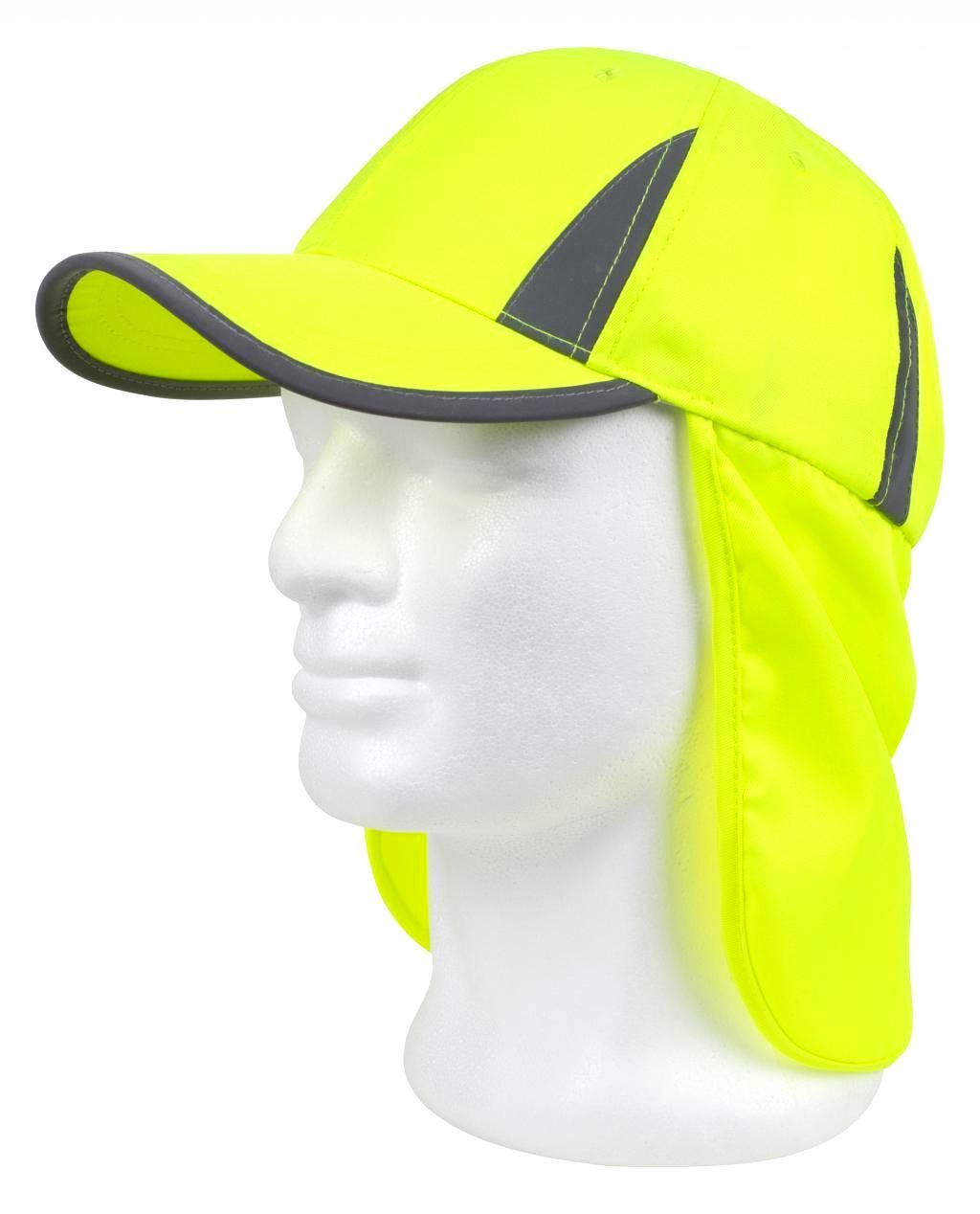 gorra-portwest-wfa904-amarillo-reflectante-nuca-