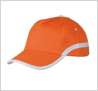 GORRA SIN PROTECCIÓN LINE NARANJA-BLANCA GORRA SIN PROTECCIÓN LINE NARANJA-BLANCA