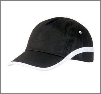 GORRA SIN PROTECCIÓN LINE NEGRA-BLANCA GORRA SIN PROTECCIÓN LINE NEGRA-BLANCA