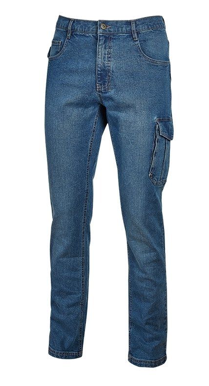 PANTALON VAQUERO U-POWER-JAM-5-BOLSILLOS-ELASTICO