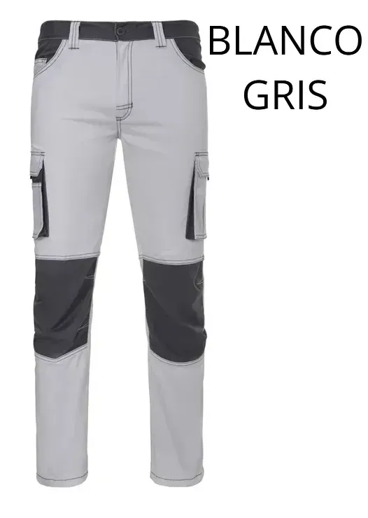pantalon-velilla-103031S-stretch-blanco-gris