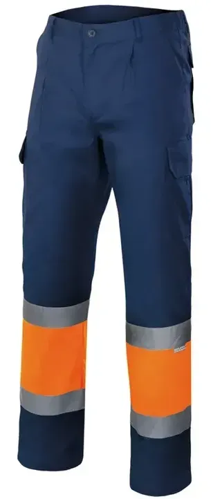 pantalon-velilla-156-marino-naranja-alta-visibilidad
