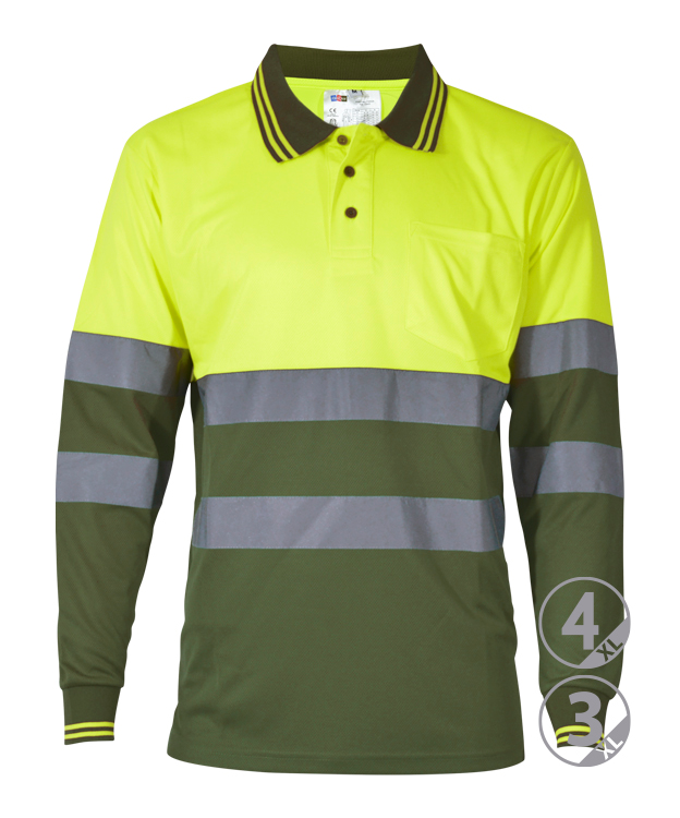 polo-praga-anbor-manga-larga-amarillo-verde-oscuro-alta-visibilidad