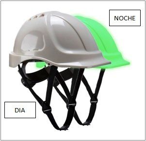 CASCOS DE SEGURIDAD FOTOLUMINISCENTE