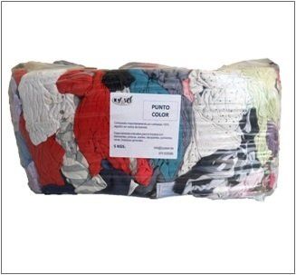 TRAPO DE LIMPIEZA A GRANEL PUNTO COLOR 100% ALGODÓN