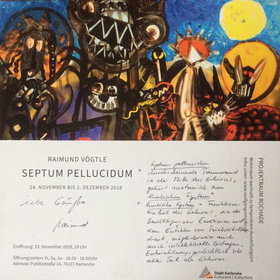 Raimund Vögtle, Ausstellung Raimund Vögtle, Ausstellung