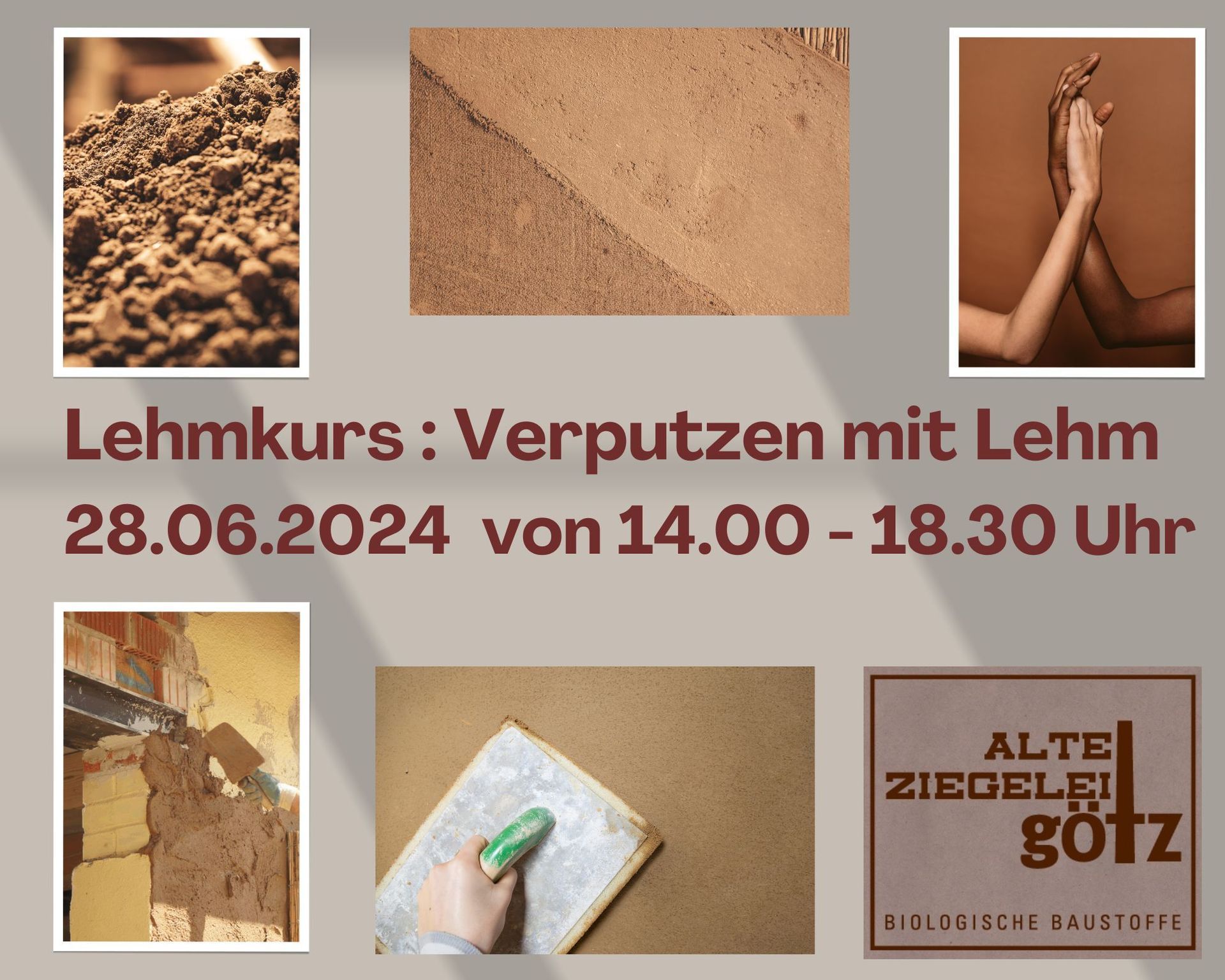 Seminar Verputzen mit Lehm