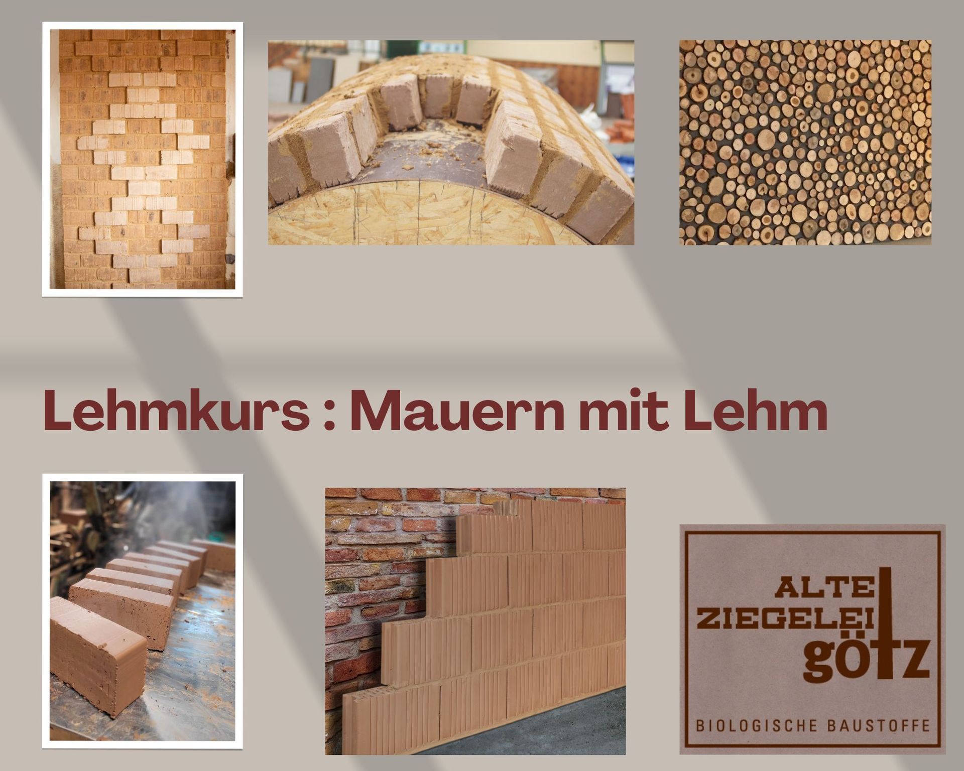 Lehmkurs Mauern mit Lehm