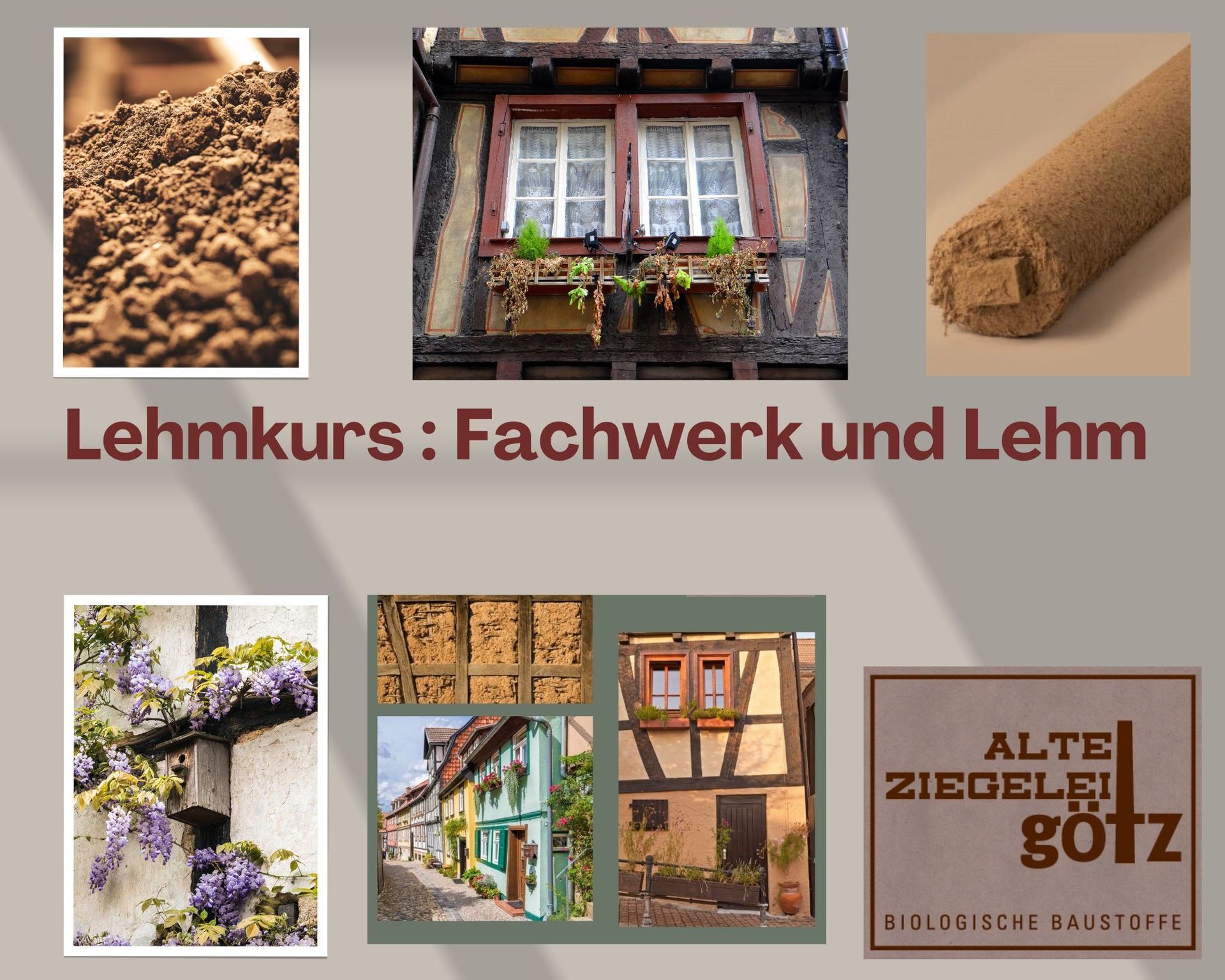 Lehmkurs Fachwerk und Lehm