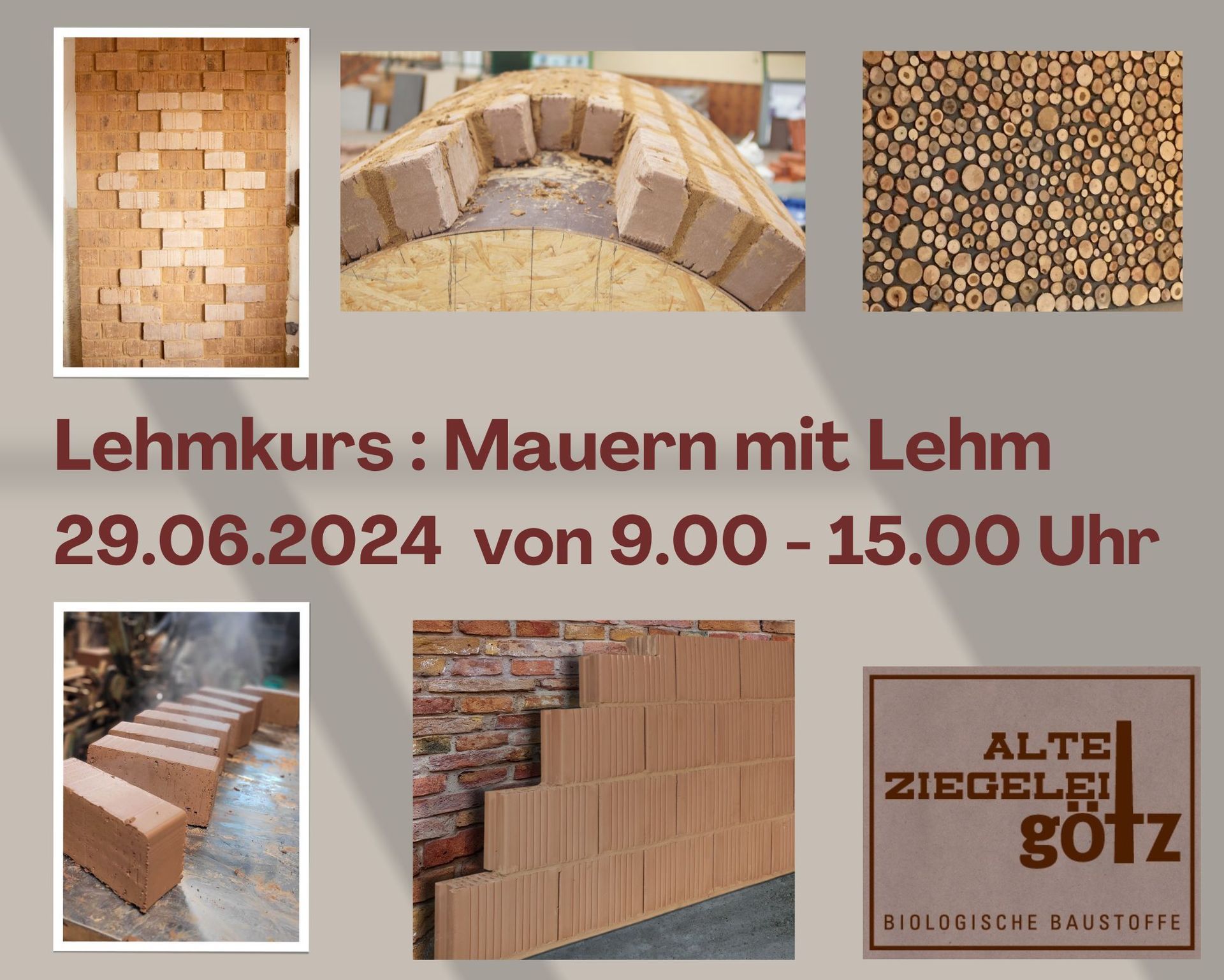 Lehmkurs Mauern mit Lehm