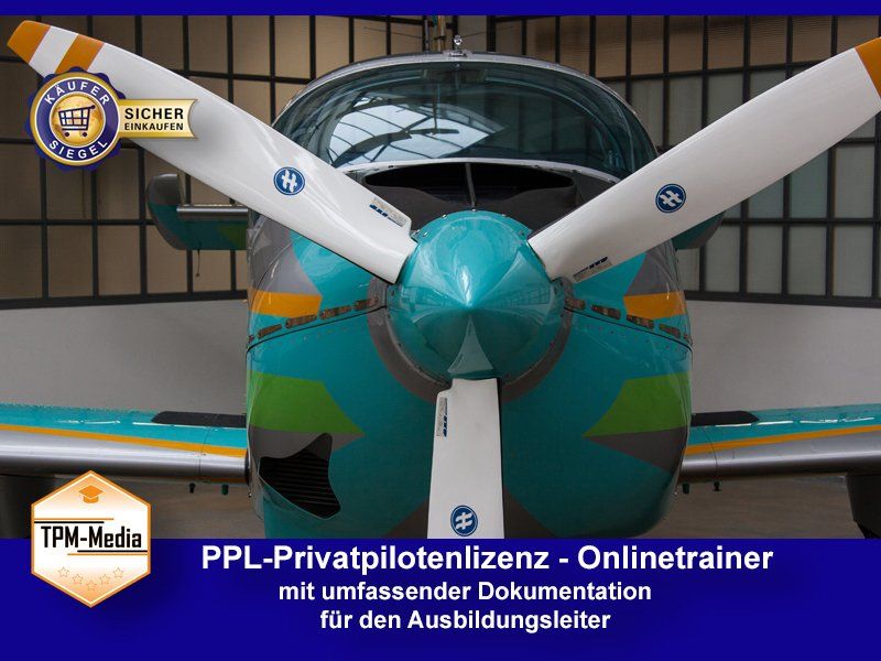 Zum PPL-Onlinetrainer für nur 399,00€ Flugschule, Privatpilotenlizenz
