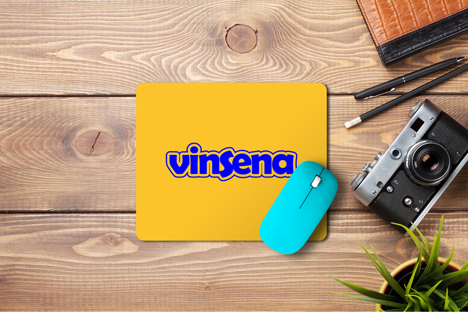 Mouse Pad mit Firmenlogo