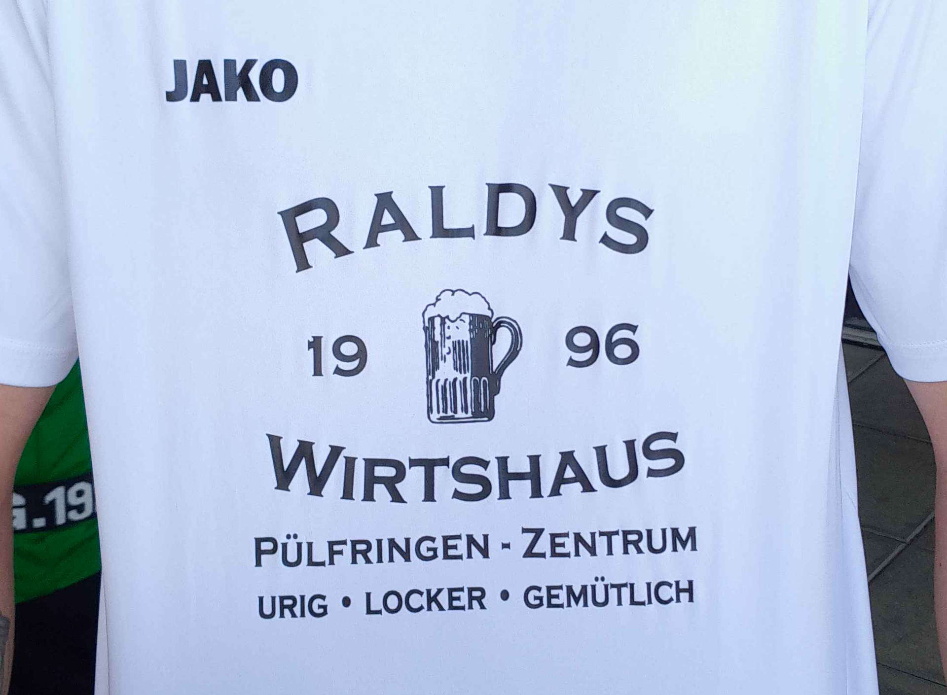 T-Shirt mit Werbeaufdruck