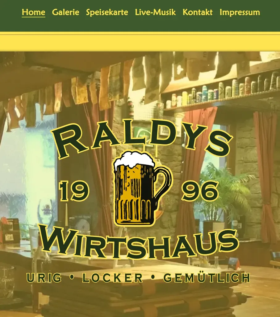 Internetseite Wirtshaus