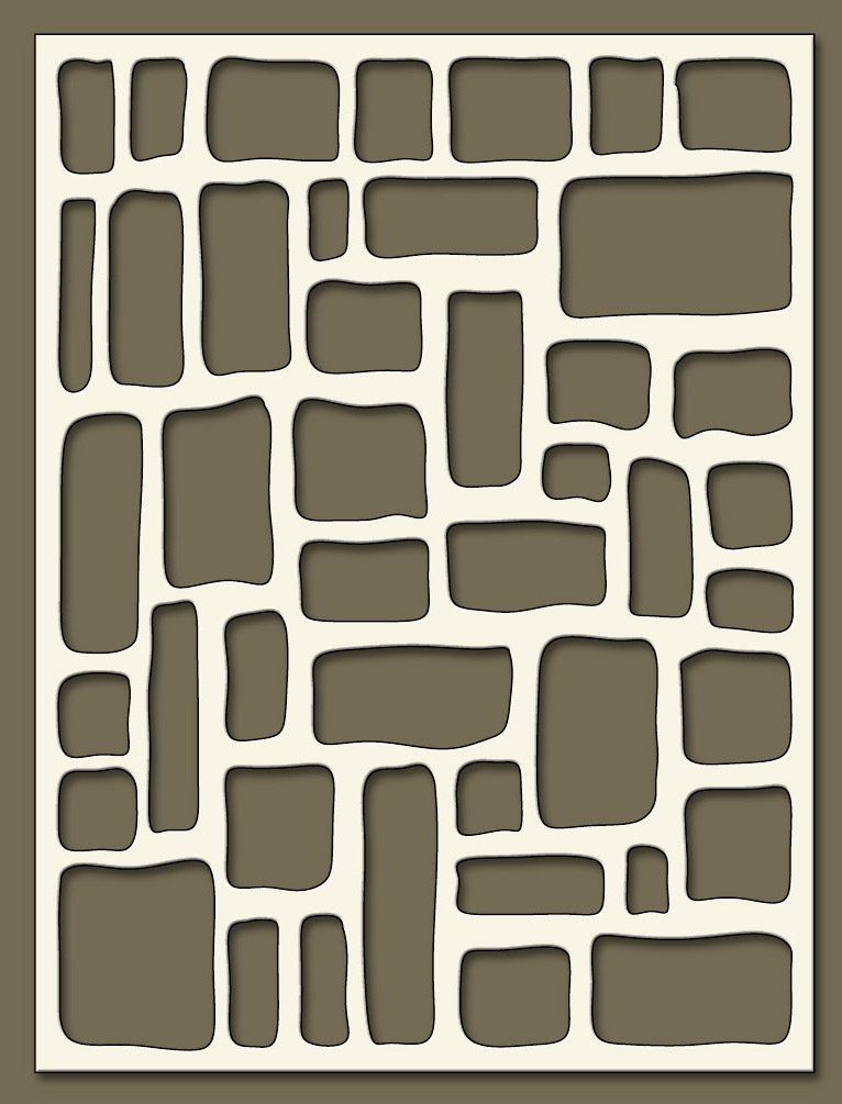 moderna decoracion con celosias