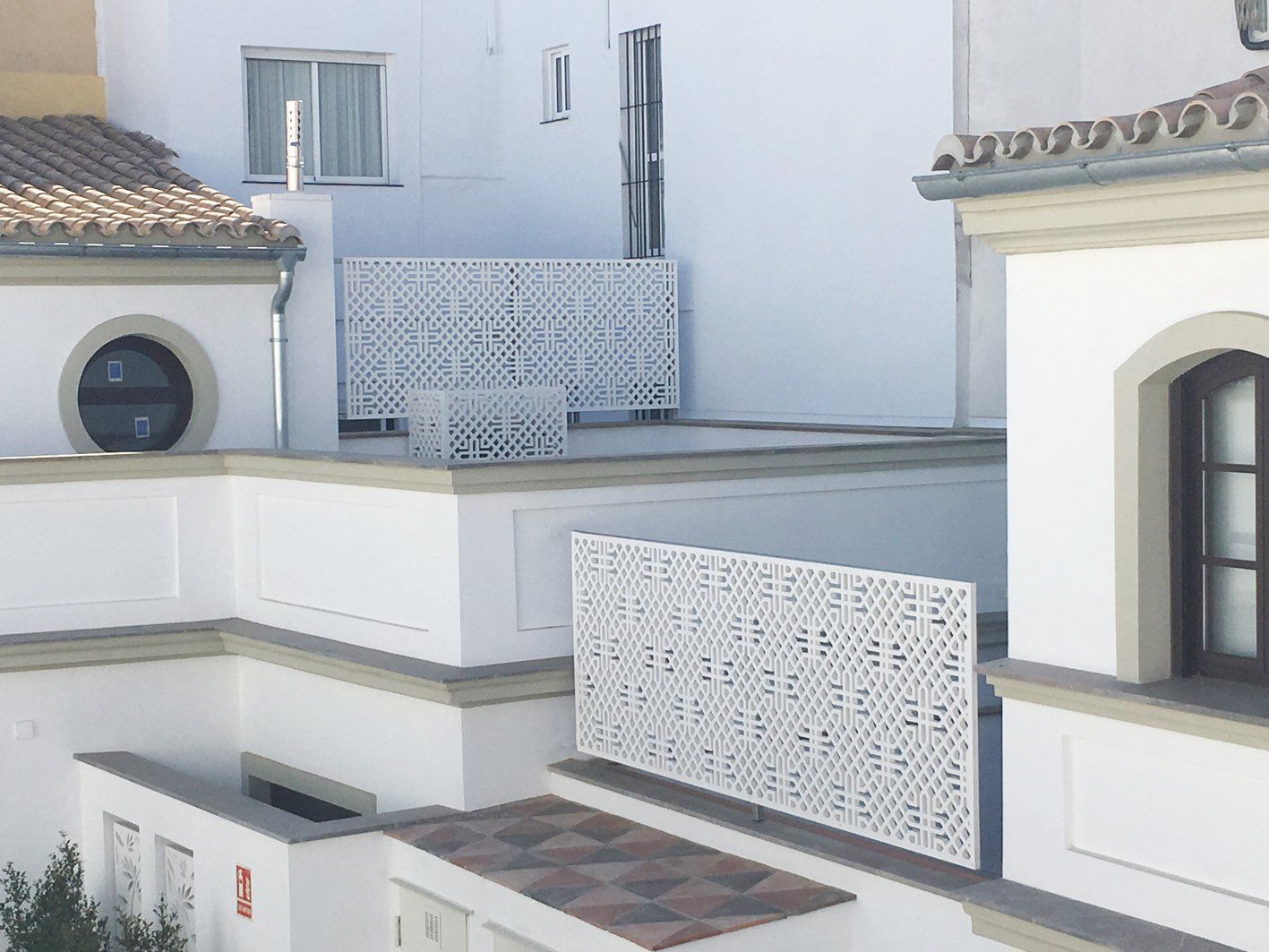 celosias pvc cubre aire acondicionados