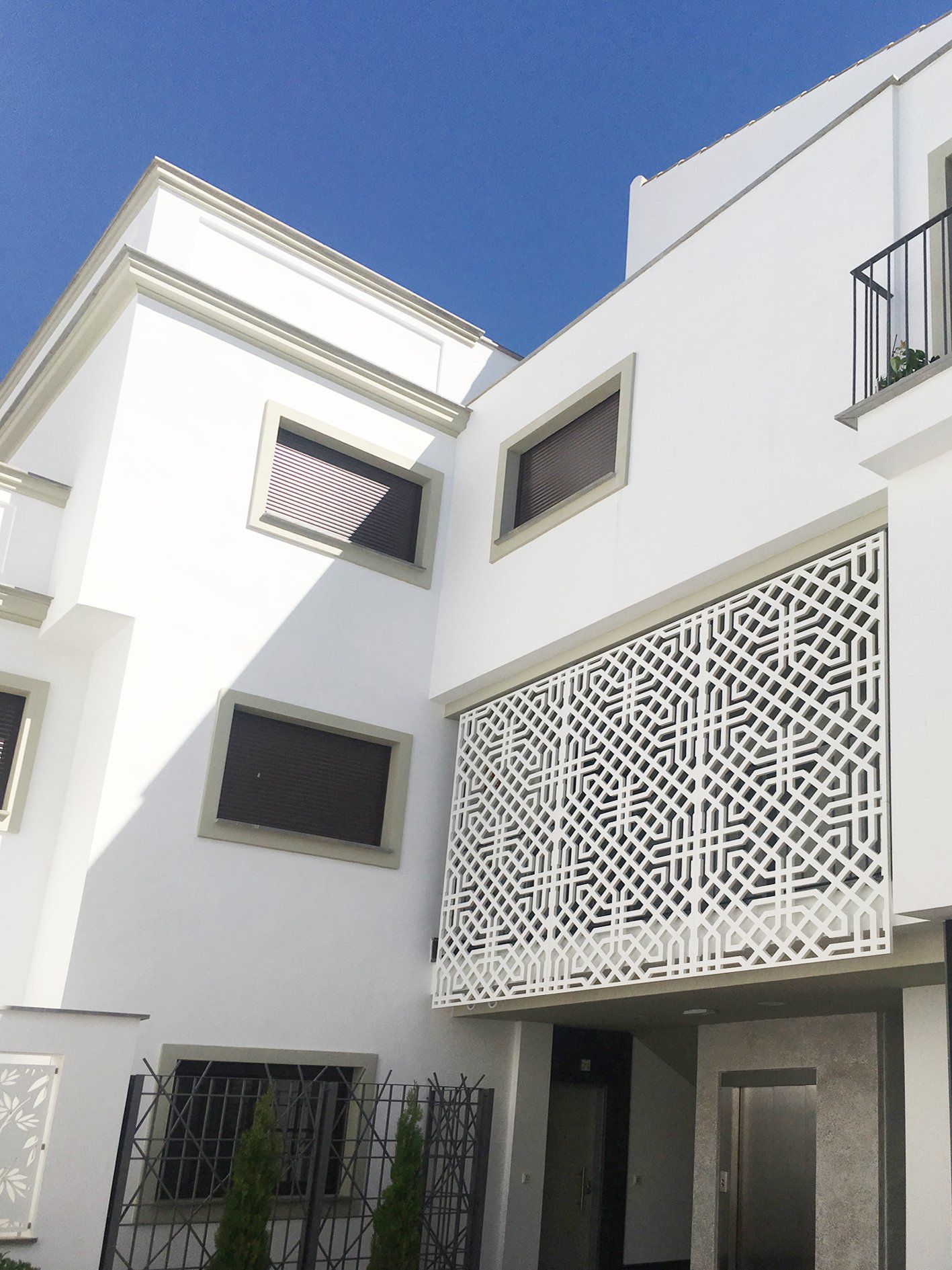 celosias pvc revestir fachadas