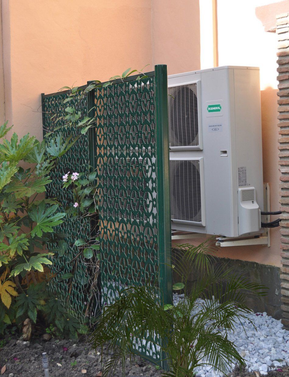 celosia pvc cubre aire acondicionado