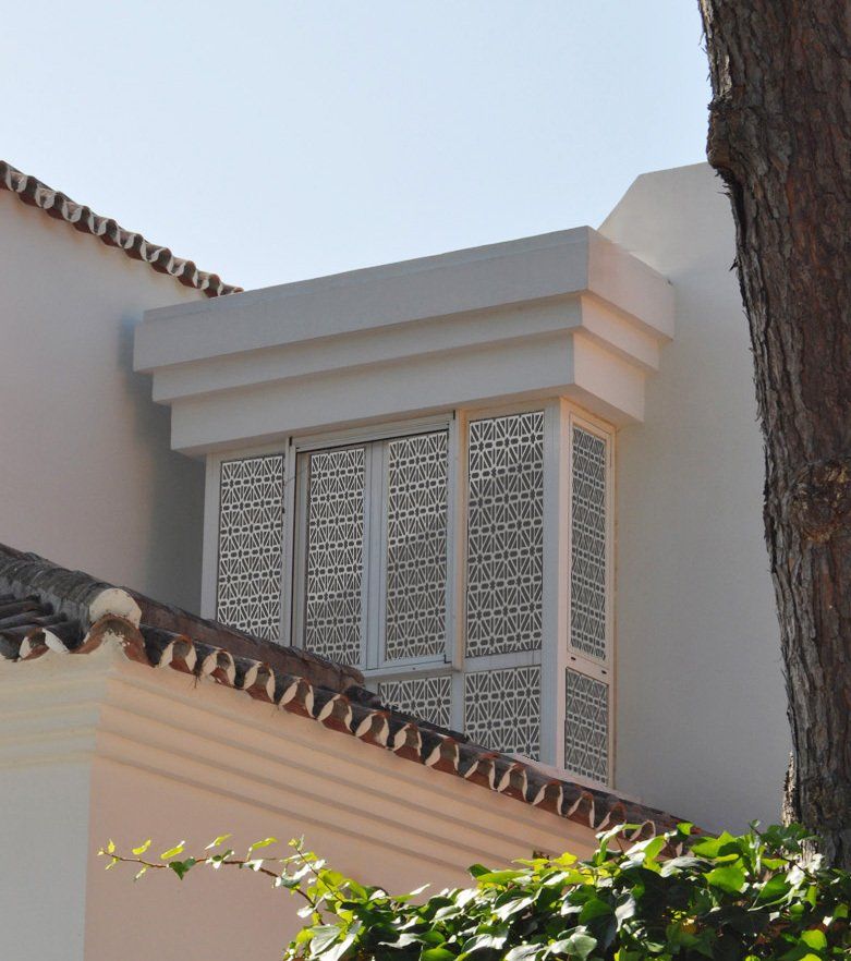 celosias de pvc en ventanas