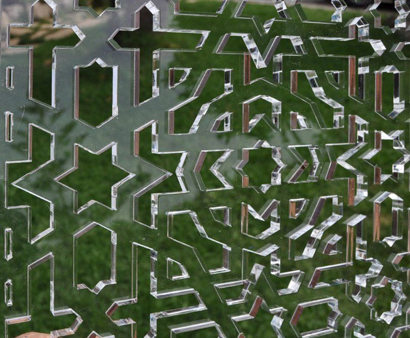 panel decorativo celosias metacrilato