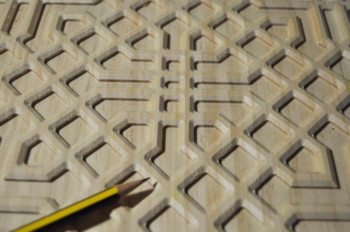 paneles decorativos tallados de madera