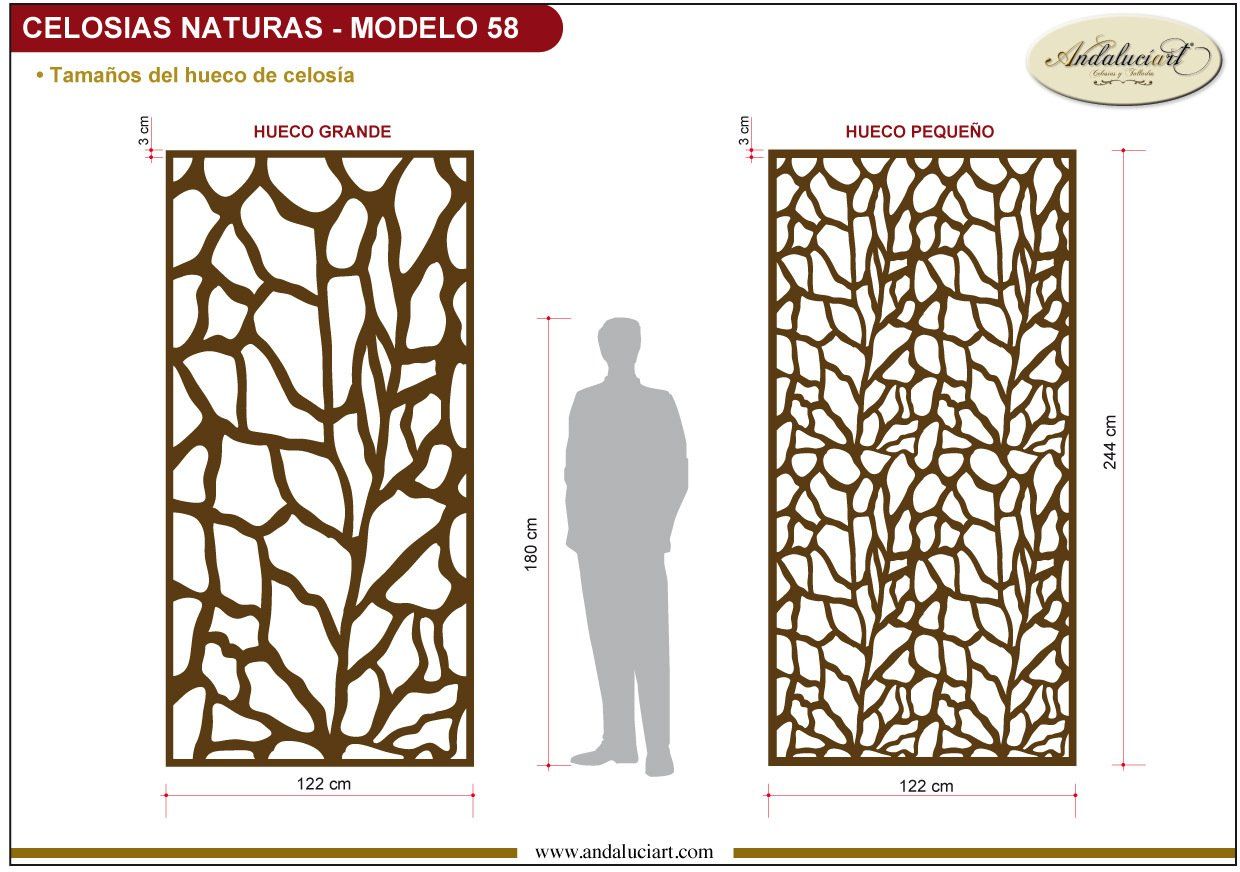 catálogo celosias a medida