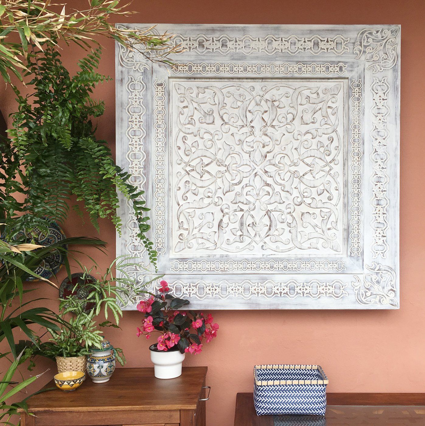 panel decorativo madera