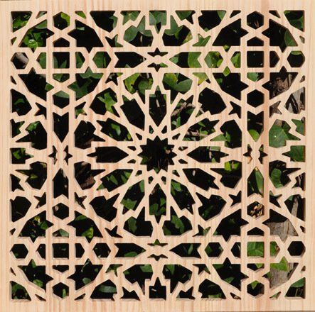 paneles celosias madera