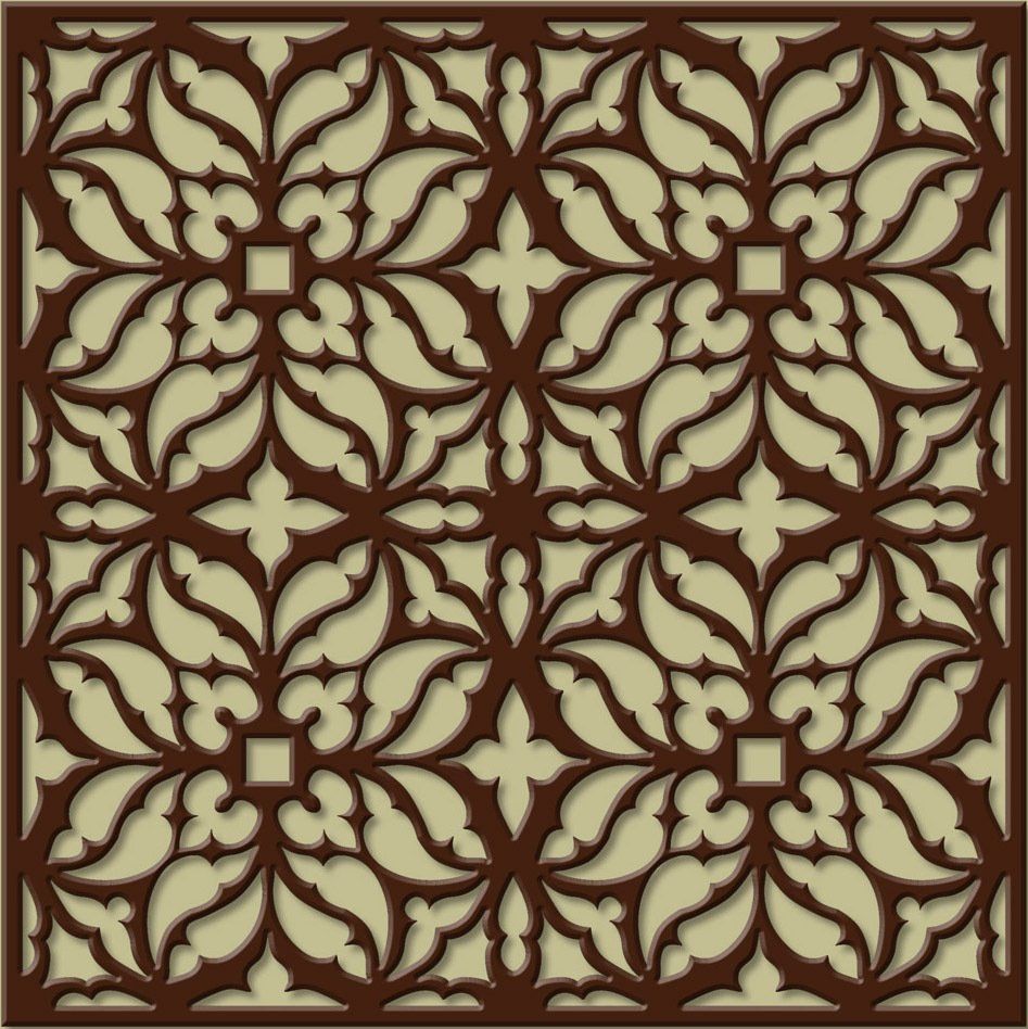 celosías decoración estilo gótico