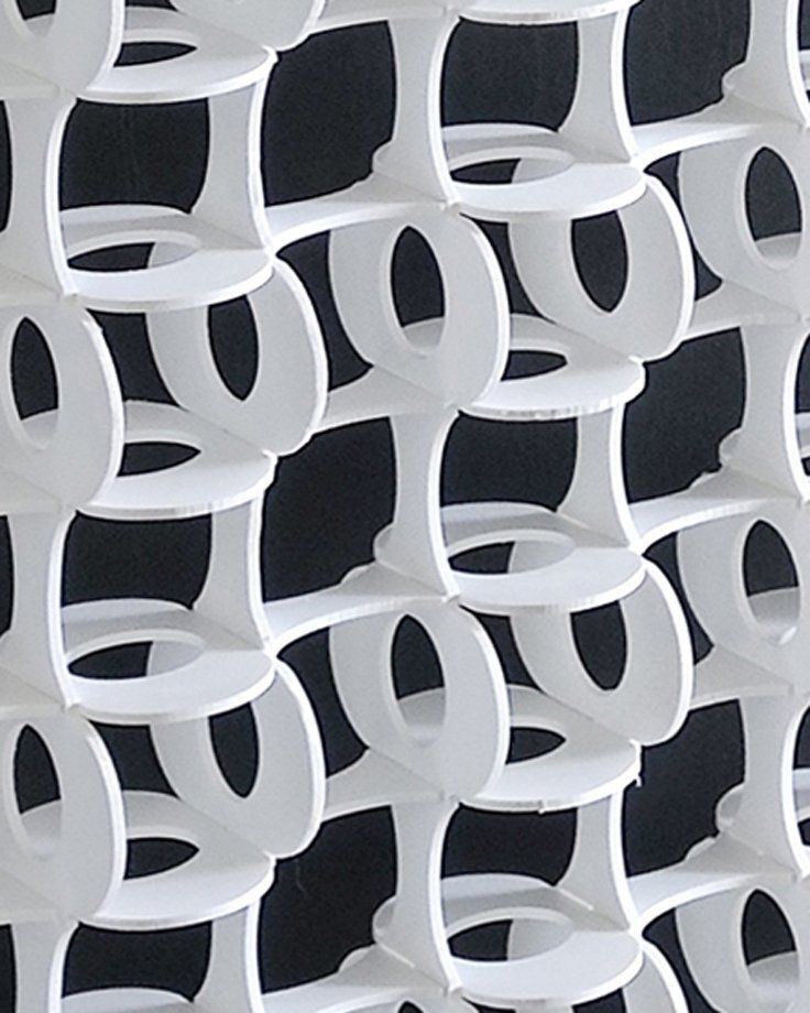 revestimiento de fachadas con celosias 3d