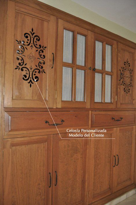 paneles de celosias a medida para puertas