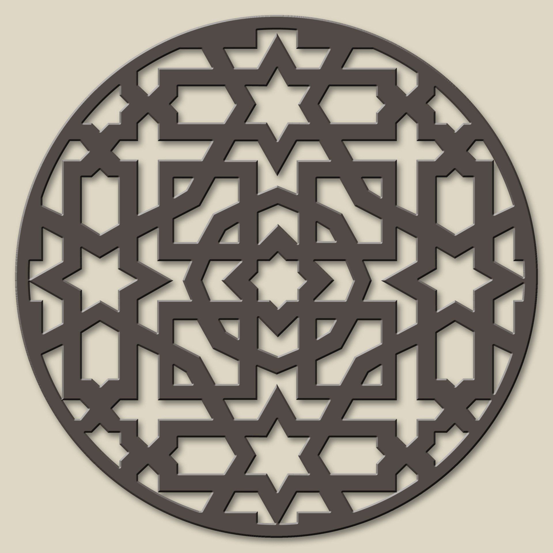 mandalas celosías decorativas circulares