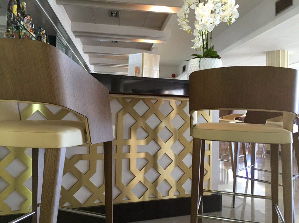 celosias metalicas latón