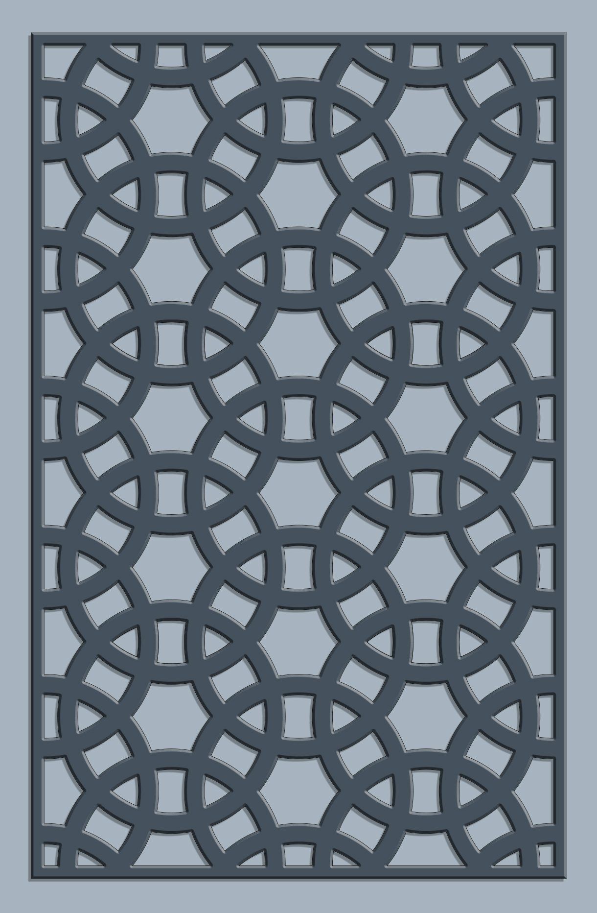 paneles decorativos modernos con celosias