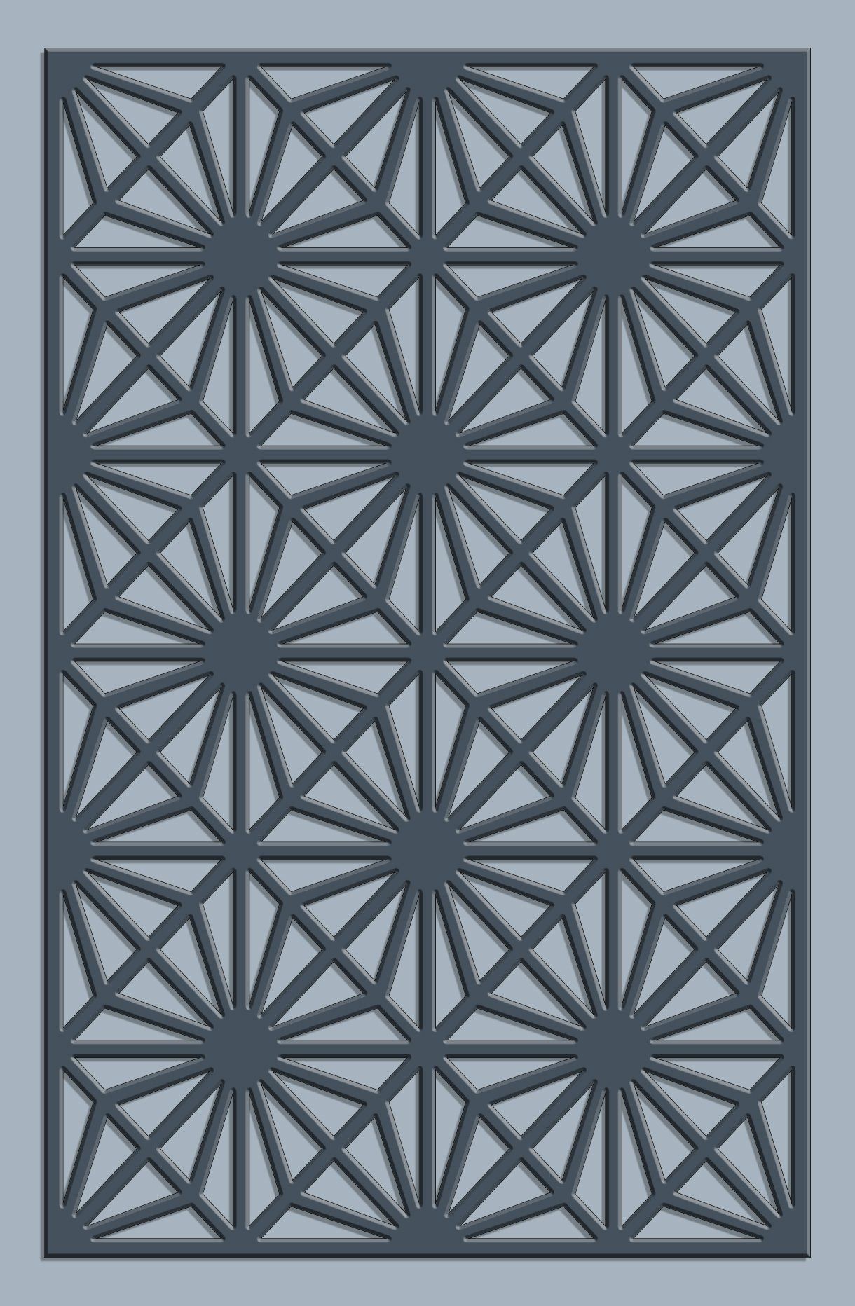 paneles decoracion con celosias modernas