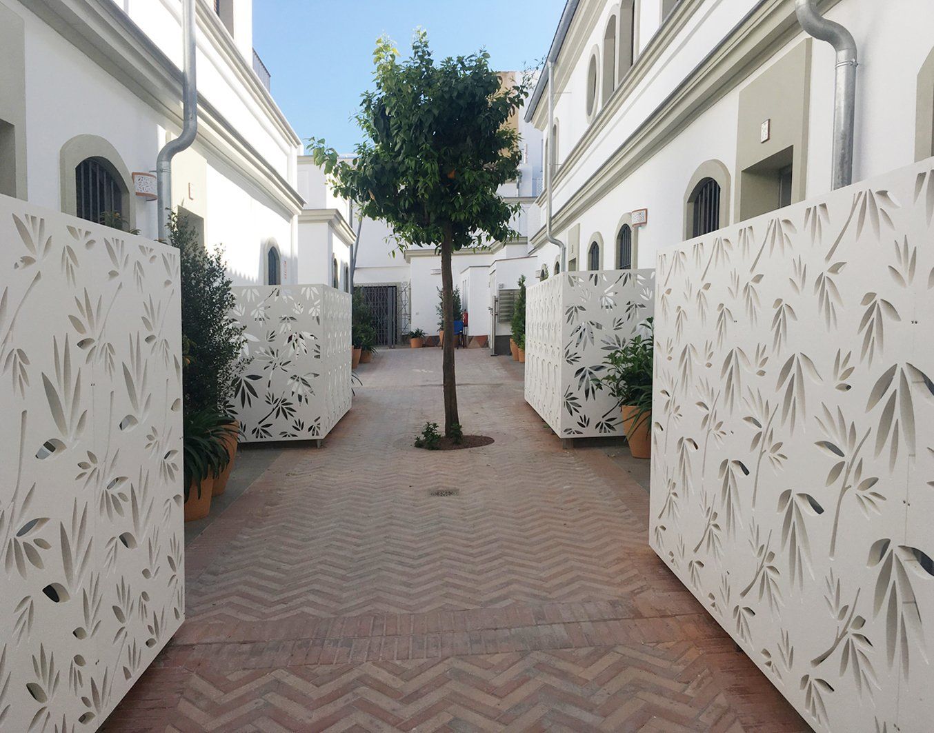 paneles decoracion celosias pvc jardin