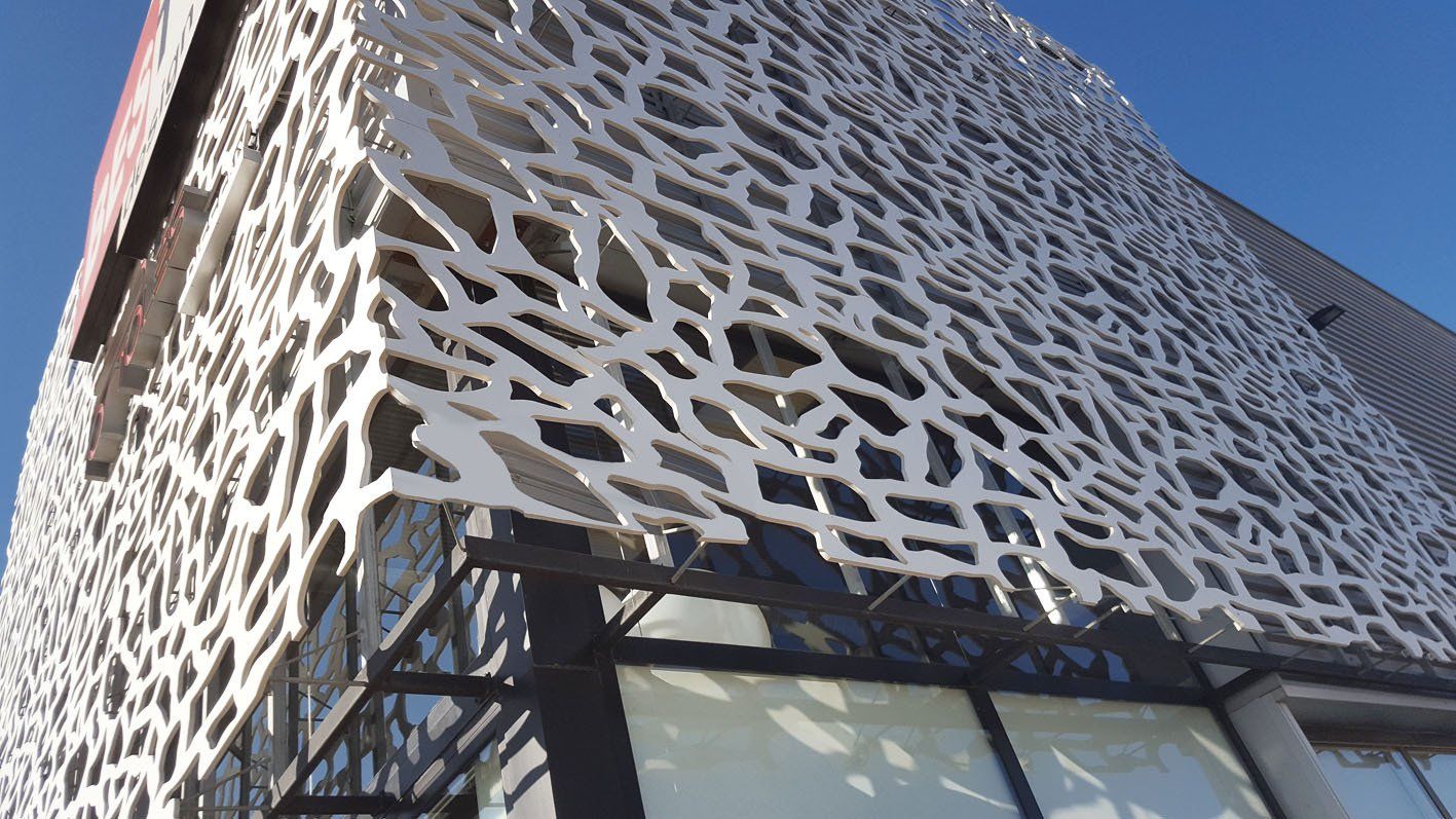 paneles decorativos celosias revestir fachadas