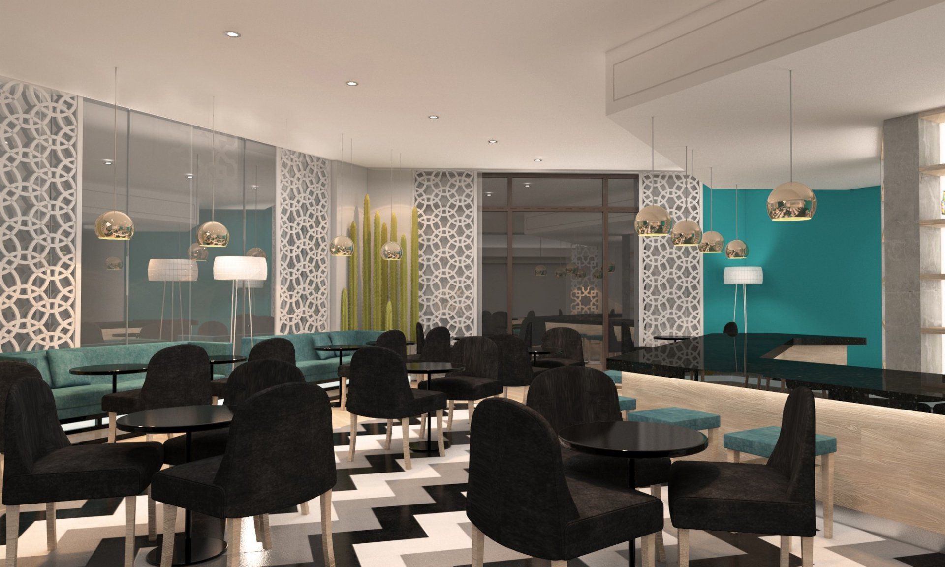 celosias decorativas hoteles y restaurantes