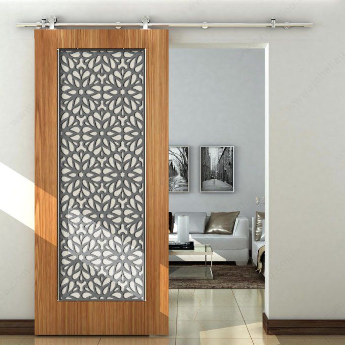 puerta corredera celosias madera