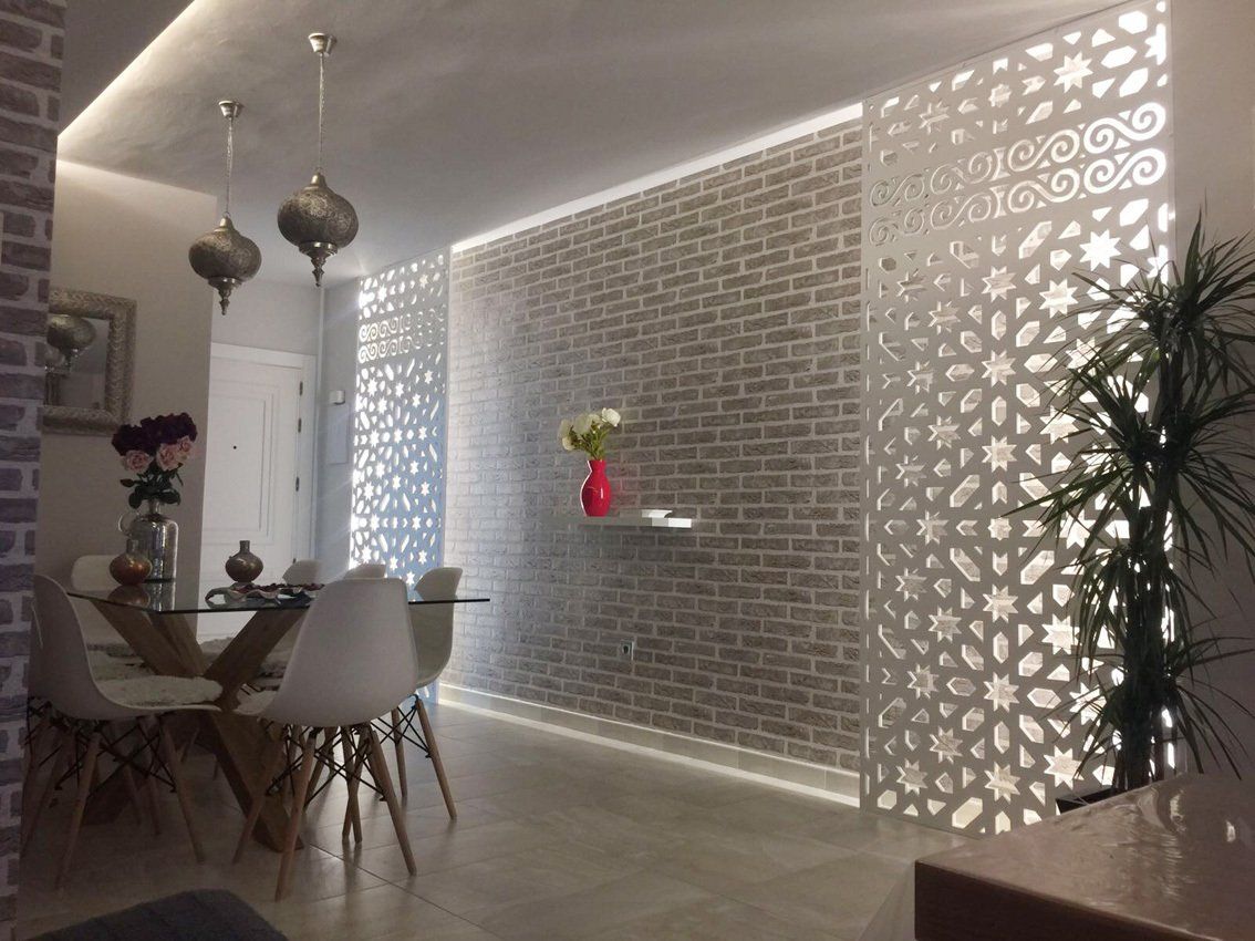 paneles decorativos celosias iluminadas