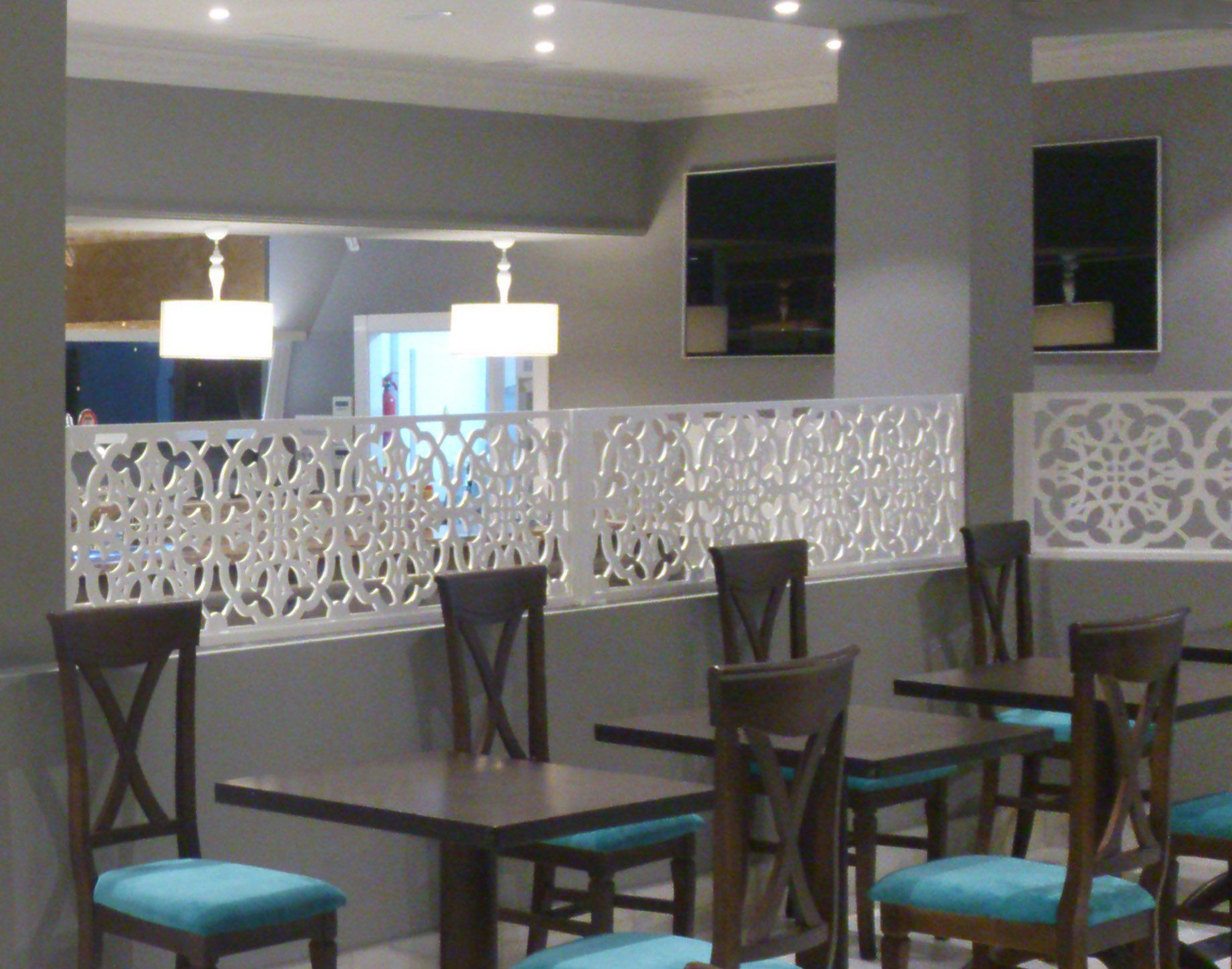 celosias decorativas restaurantes