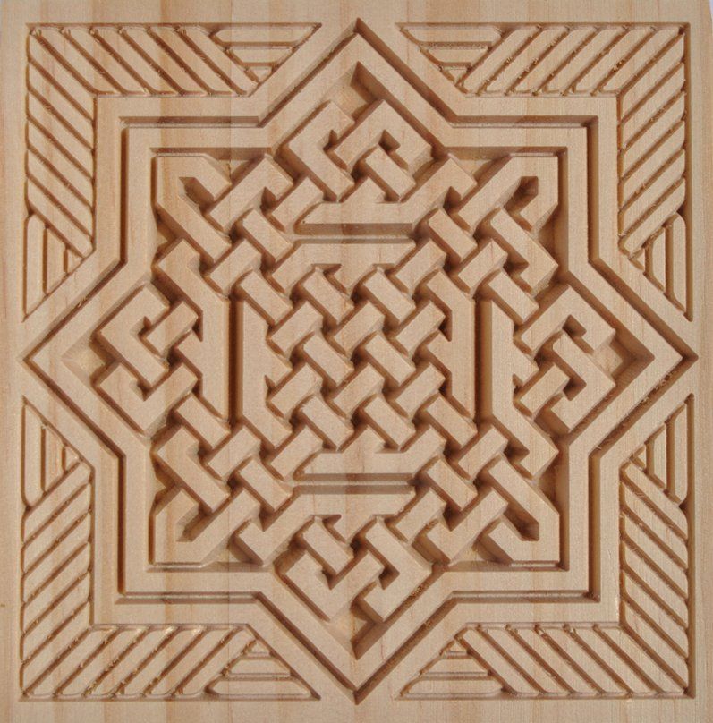 Piezas talladas en madera