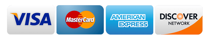 we accept all major credit cards all major credit cards