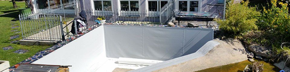 Swimming-Pool und Teich-Abdichtungen