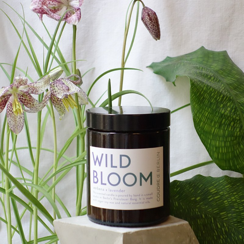 Duftkerze WILD BLOOM im Glas von Coudre Berlin