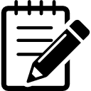 Icon: Notizblock Icon: Notizblock