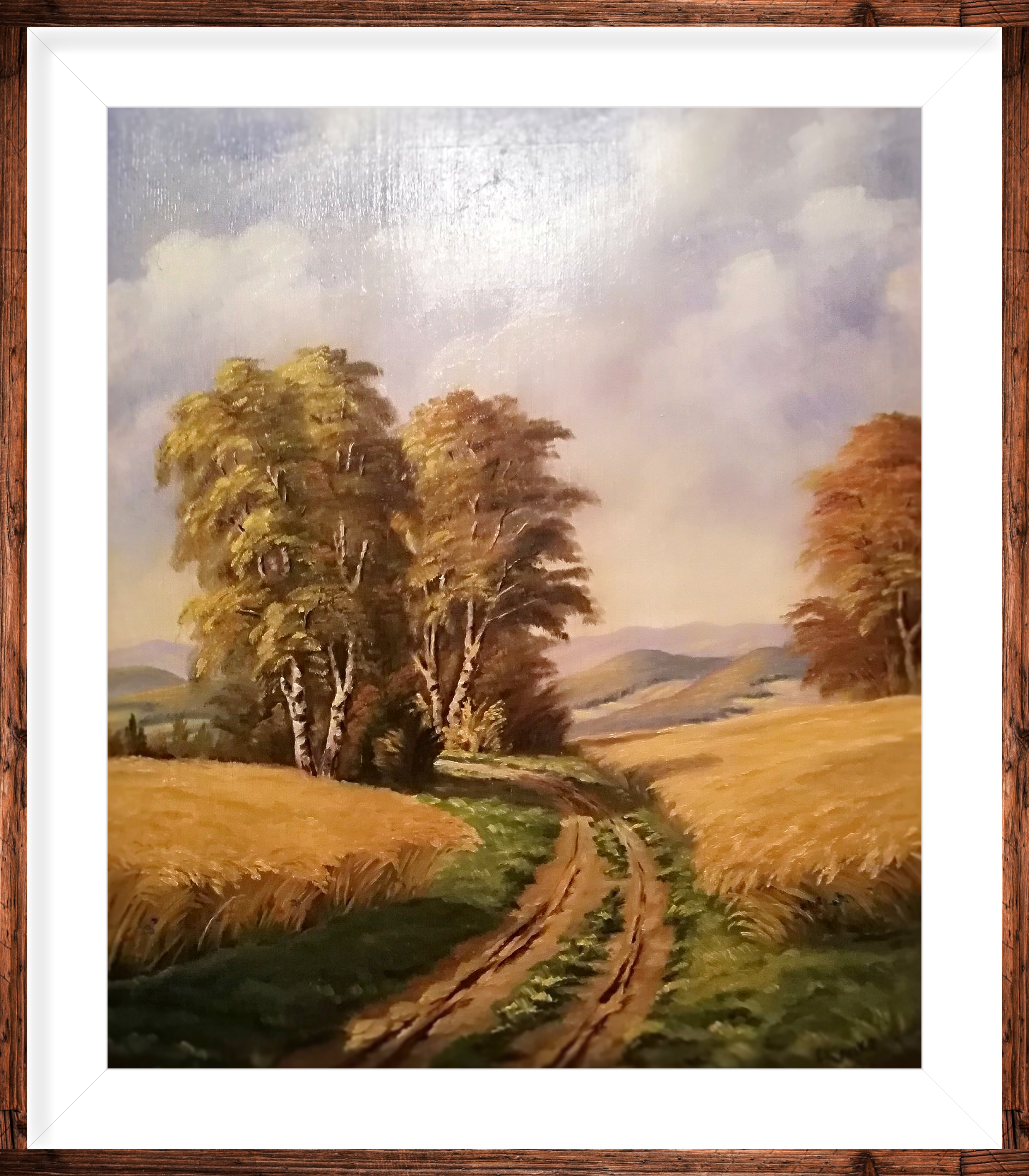 Bild: Ölgemälde - Weg im Kornfeld (1952) / Maler: Ernst Knake (Urgroßonkel) Bild: Ölgemälde - Weg im Kornfeld (1952) / Maler: Ernst Knake (Urgroßonkel)