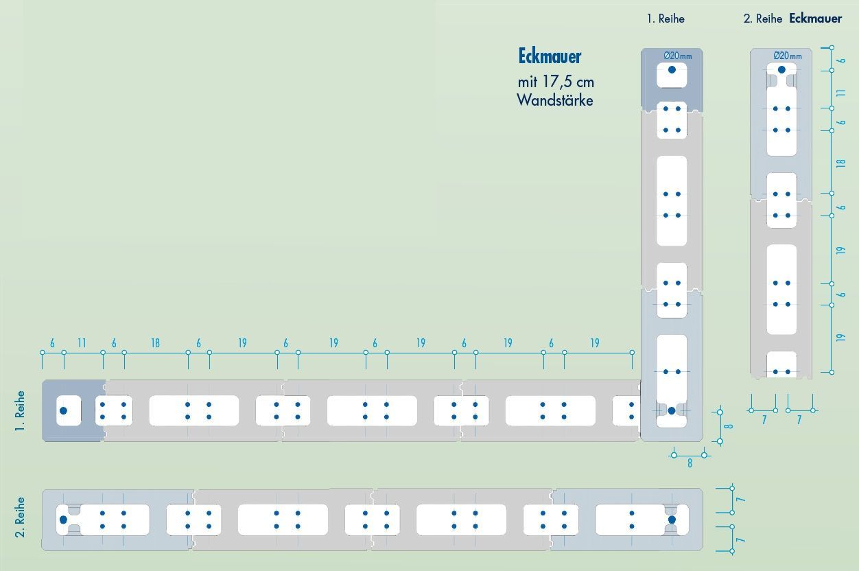 Mauerplaner Schalungssteine Mauerplaner Schalungssteine